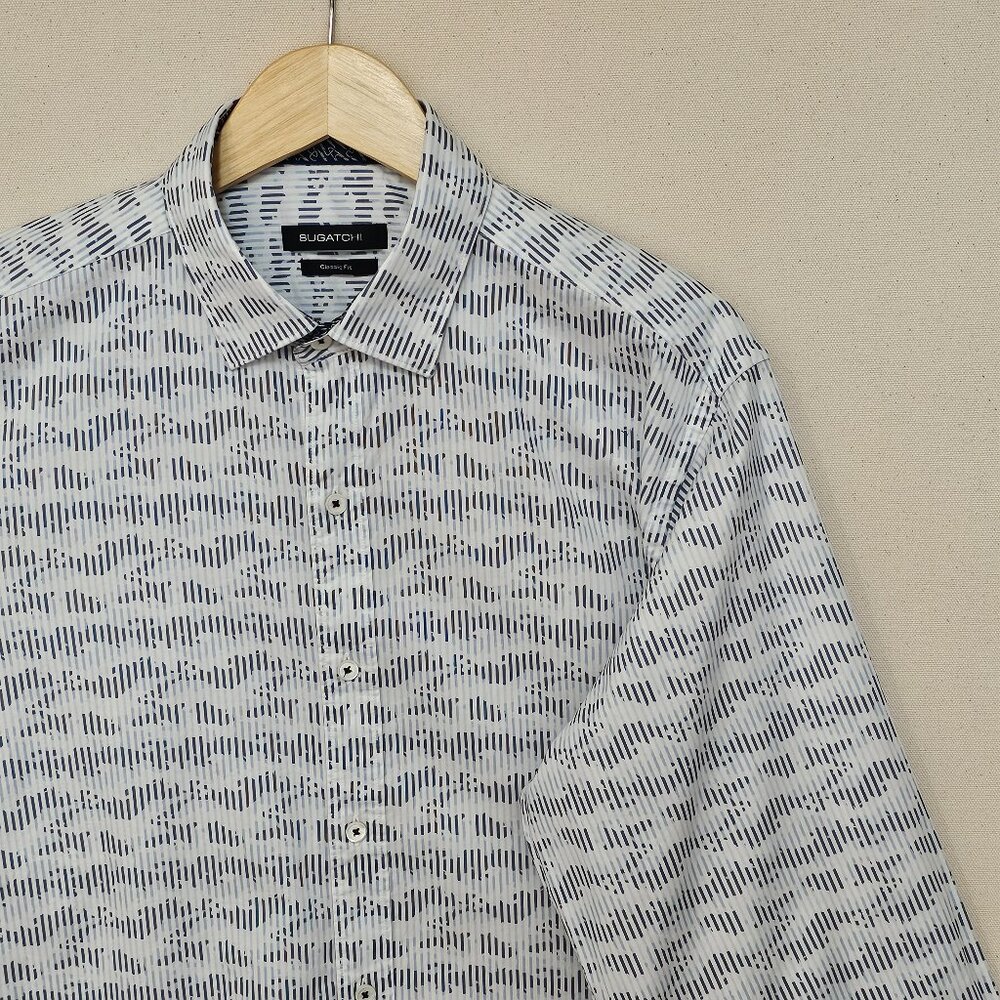 Bugatchi Classic Fit Button Down L